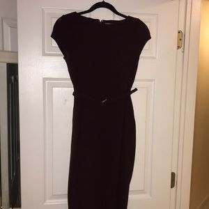 Purple/maroon dress from Express